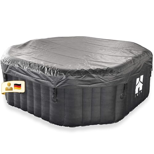 Unique Nature Whirlpool mit integriertem Motor, 130 Luftdüsen und LED-Bedienelement – 6-Personen – PVC – Premium-Wellness – Wellnessbad, Spa-Funktion, Outdoor-Whirlpool Winterfest Unique Nature Whirlpool mit integriertem Motor, 130 Luftdüsen und LED-Bedienelement – 6-Personen – PVC – Premium-Wellness – Wellnessbad, Spa-Funktion, Outdoor-Whirlpool Winterfest von Unique Nature