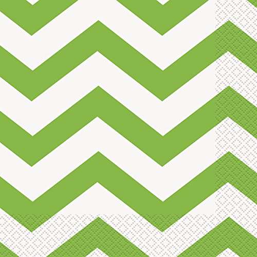 Unique Party Chevron Papierservietten von Unique Party Supplies