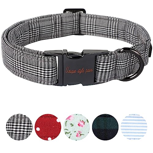 Unique Style Paws Hundehalsband Halsband Verstellbare Halsbänder oder Hundeleinen für Hunde und Katzen Klein Mittelgroß Groß von Unique style paws