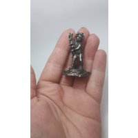 Seltene Figur Junge Mit Hase Aus Massivem 800Er Silber von UniqueArtGiftStore