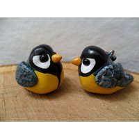 Parus Weihnachtsbaumschmuck - Weihnachtsbaum Dekoration Handgemachter Aus Ton Parus Weihnachtsbaumschmuck - Weihnachtsbaum Dekoration Handgemachter Aus Ton von UniqueBoutiqueJasmin