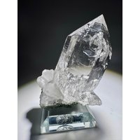 Klarer Himalaya Kristall Mit Chlorit - Nepal, 8 cm, 146 G von UniqueCrystalsZurich