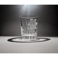 Blumen Schnapsglas - Narzissen Glas Likör Narzisse Geschenk Kristall Schnaps Gläser Blumen Schnapsglas - Narzissen Glas Likör Narzisse Geschenk Kristall Schnaps Gläser von UniqueGlassEngraving