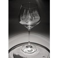 Individuelles Gin Glas - Skifahren Skifahrer Geschenk Glaskunst Mountians Weinglas Proseccoglas Bierglas Individuelles Gin Glas - Skifahren Skifahrer Geschenk Glaskunst Mountians Weinglas Proseccoglas Bierglas von UniqueGlassEngraving
