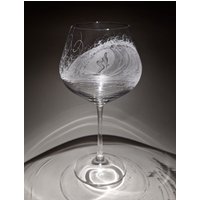 Surfen - Handgravierte Welle Gingläser Glaswelle Surfergeschenk Surfgeschenk Ozeanwelle Surfglas Weinglas Bierglas von UniqueGlassEngraving