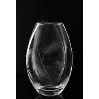 Weiden- Und Bienenvase - Handgravierte Dartington Kristallvase Schöne Glaskunst Blumengeschenk Kristallgravur Hochzeitsgeschenk Weiden- Und Bienenvase - Handgravierte Dartington Kristallvase Schöne Glaskunst Blumengeschenk Kristallgravur Hochzeitsgeschenk von UniqueGlassEngraving