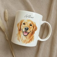 Personalisierte Tasse Haustier Fototasse Benutzerdefinierte Hunde Katzen Portraits Erinnerung Geschenk von UniqueMementos