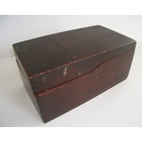Vintage Holz File Box - Globus, 1950-1960's- Schön von UniqueVintageandArt
