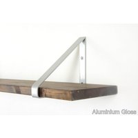 Moderne Regal Halterung - Aluminium Glänzend Strapazierfähig von UniqueWoodArtwork