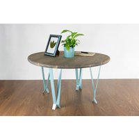 Moderne Tischbeine, Wohnzimmermöbel, Couchtischbeine, Bankbeine, Einzeltischbeine, Perle Pastellblau Farbe von UniqueWoodArtwork