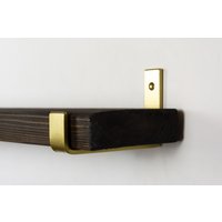 Schweberegal Mit Halterungen - Küchenregal Offenes Regal Rustikales Metall Regalhalterungen 19, 5 cm Tiefes Schweberegal Mit Halterungen - Küchenregal Offenes Regal Rustikales Metall Regalhalterungen 19, 5 cm Tiefes von UniqueWoodArtwork