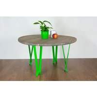 Tischbeine Aus Metall, Beistelltischbeine, Beistelltischbeine Stahl, Grün Glanzfarbe von UniqueWoodArtwork