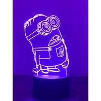 Personalisierte Minion Led Nachtlicht von UniquelyCreatedLMM