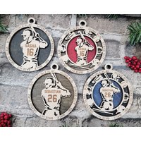 Personalisierte Baseball- Oder Softball-Spieler-Ornament - Sport-Ornament-Kollektion von UniquelyInviting