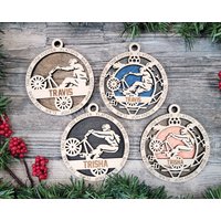 Personalisierte Männliche Oder Weibliche Bmx Rider Ornament - Sports Collection von UniquelyInviting