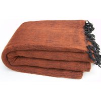 Yak Wolle Wirft Decke Großer Schal Weich Und Warm Meditation Wrap Elegant Reise Teppich Bettüberwurf Himalaya Nepal von UniquepieceStore