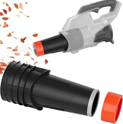 Uniqwamo Auto Trockendüse kompatibel für Milwaukee Laubbläser, Laubbläserdüse kompatibel für 2724-20 & 2724-21, Auto Gebläsedüse zum Trocknen, blanke Düse 1 Pack von Uniqwamo