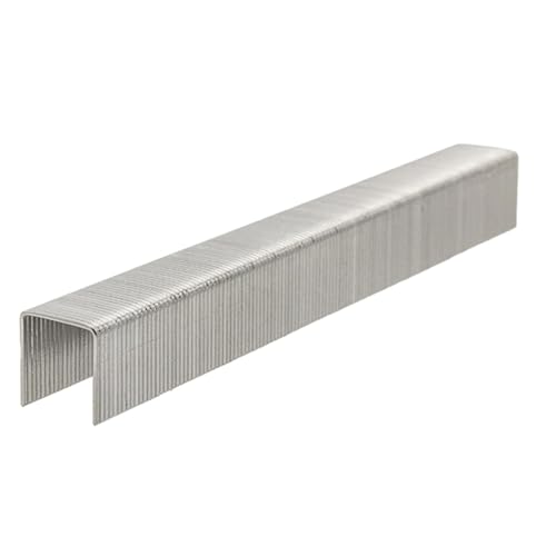 UnitSteel Heftklammern - Beinlänge 6mm, 10.000 stück, Type 80, Verzinkt, für das Folienbefestigung, Innenausstattung und Möbelindustrie von UnitSteel