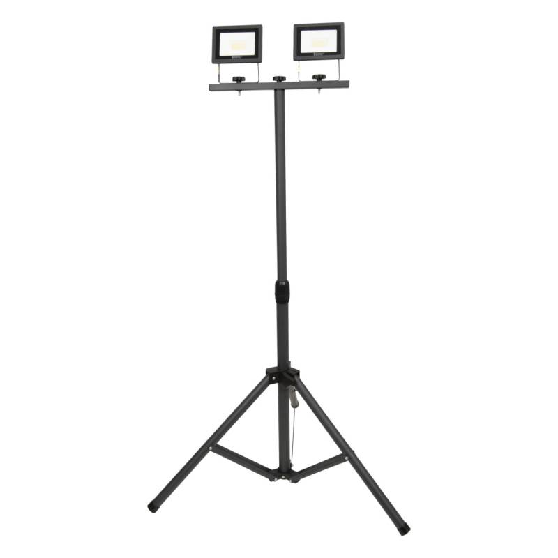 UniTec LED Strahler mit Stativ anthrazit 2 x 20 W 1700 lm von Unitec Elektro