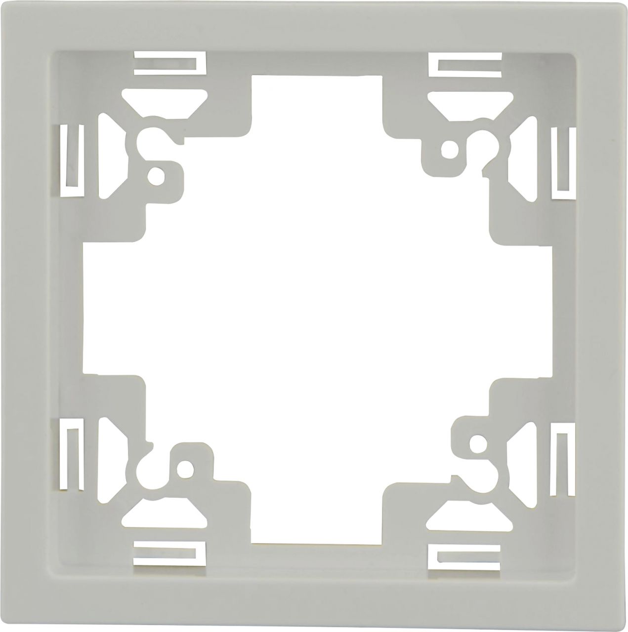 Unitec Abdeckrahmen 1-fach ultraweiß, Serie Sao Paulo von Unitec Elektro