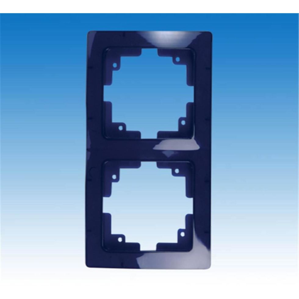 Unitec Abdeckrahmen Monaco 2-fach blau Unitec Abdeckrahmen Monaco 2-fach blau von Unitec Elektro