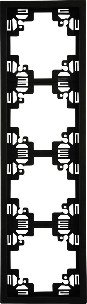 Unitec Abdeckrahmen 4-fach anthrazit, Serie Sao Paulo Unitec Abdeckrahmen 4-fach anthrazit, Serie Sao Paulo von Unitec Elektro