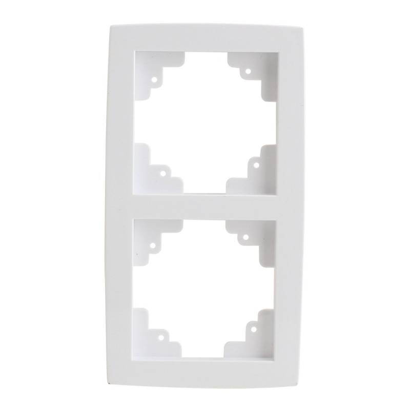 Unitec Abdeckrahmen Imola 2-fach ultraweiß Unitec Abdeckrahmen Imola 2-fach ultraweiß von Unitec Elektro