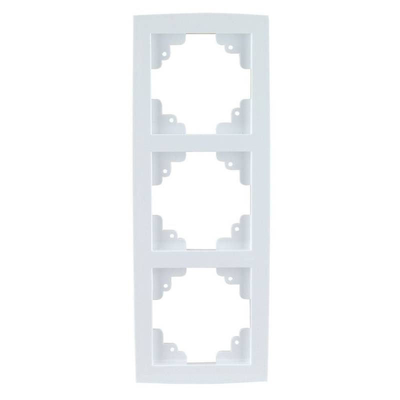 Unitec Abdeckrahmen Imola 3-fach ultraweiß Unitec Abdeckrahmen Imola 3-fach ultraweiß von Unitec Elektro
