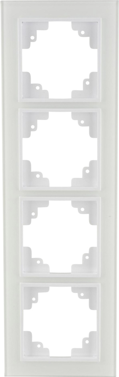 Unitec Abdeckrahmen Melbourne 4-fach echtglas Unitec Abdeckrahmen Melbourne 4-fach echtglas von Unitec Elektro