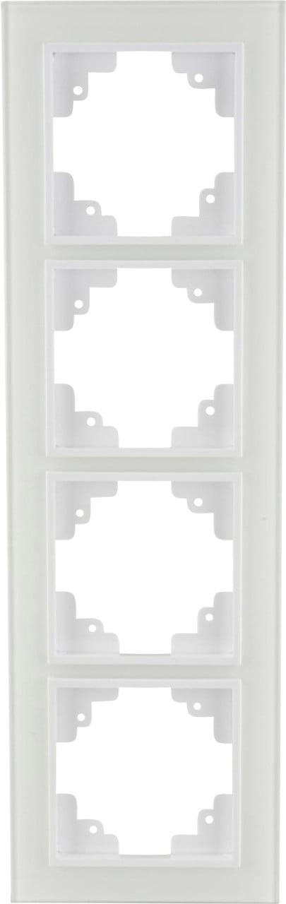 Unitec Abdeckrahmen Melbourne 4-fach echtglas Unitec Abdeckrahmen Melbourne 4-fach echtglas von Unitec Elektro