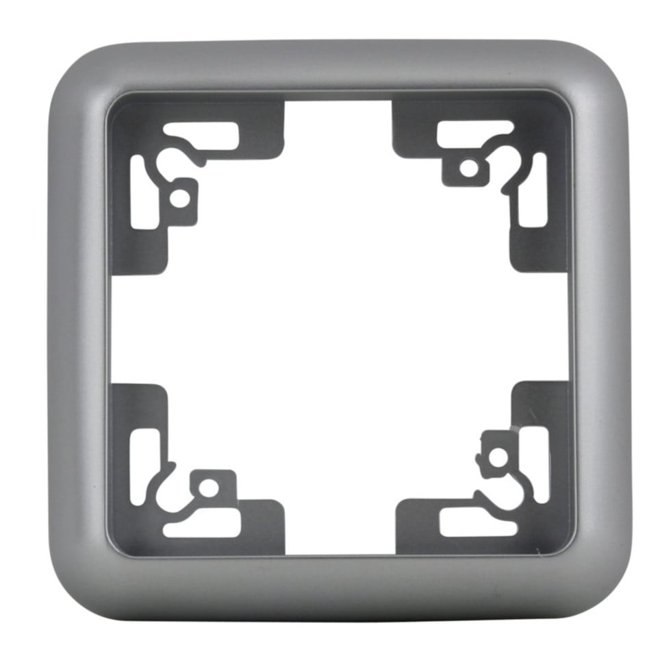 Unitec Abdeckrahmen Montreal 1-fach S503 silber Unitec Abdeckrahmen Montreal 1-fach S503 silber von Unitec Elektro