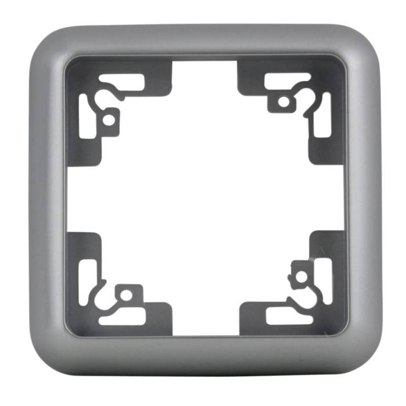 Unitec Abdeckrahmen Montreal 1-fach S503 silber Unitec Abdeckrahmen Montreal 1-fach S503 silber von Unitec Elektro