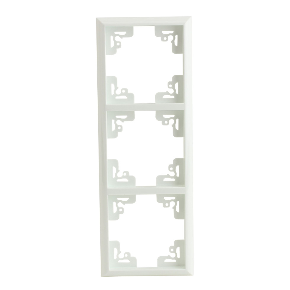 Unitec Abdeckrahmen Valencia 3-fach alpinweiß Unitec Abdeckrahmen Valencia 3-fach alpinweiß von Unitec Elektro