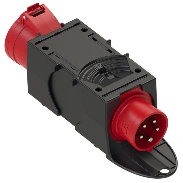 Unitec CEE-Adapter Übergangs-Steckvorrichtung PCE 16A/32A IP44 5-polig schwarz/grau von Unitec Elektro