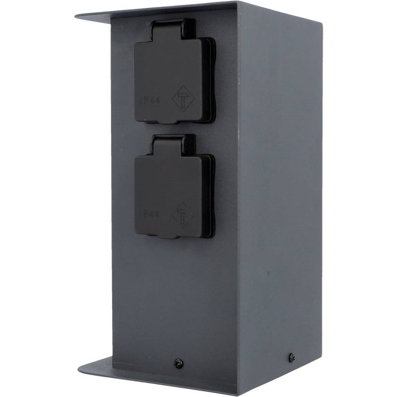 Unitec Gartensäule mit 4 Schutzkontakt-Steckdosen schwarz Unitec Gartensäule mit 4 Schutzkontakt-Steckdosen schwarz von Unitec Elektro