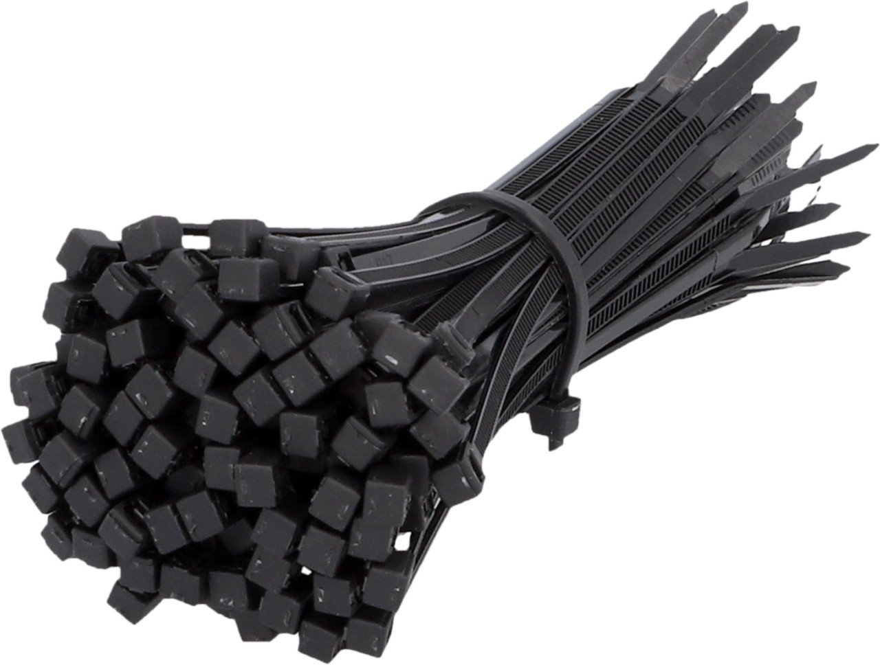 Unitec Kabelbinder 10 cm UV-beständig schwarz 100 Stück von Unitec Elektro