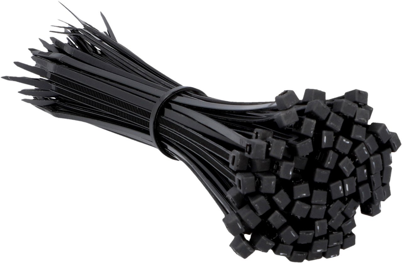 Unitec Kabelbinder 15 cm schwarz 100 Stück von Unitec Elektro