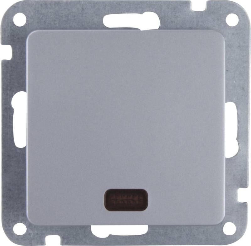 Unitec Kontroll-Wechselschalter Genua silber von Unitec Elektro