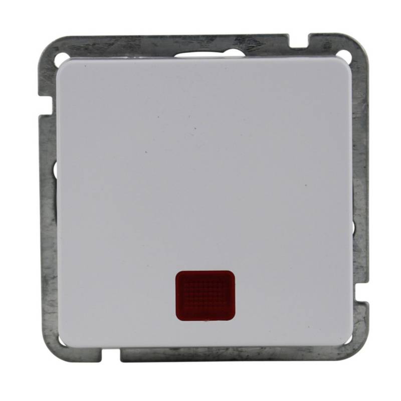 Unitec Kontrollschalter Montreal S502 ultraweiß von Unitec Elektro