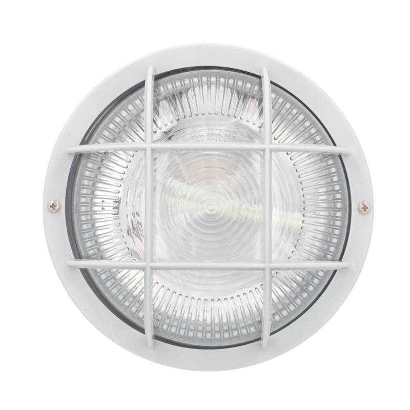 Unitec Rundleuchte  PVC-Korb weiß Ø 18,5 cm von Unitec Elektro