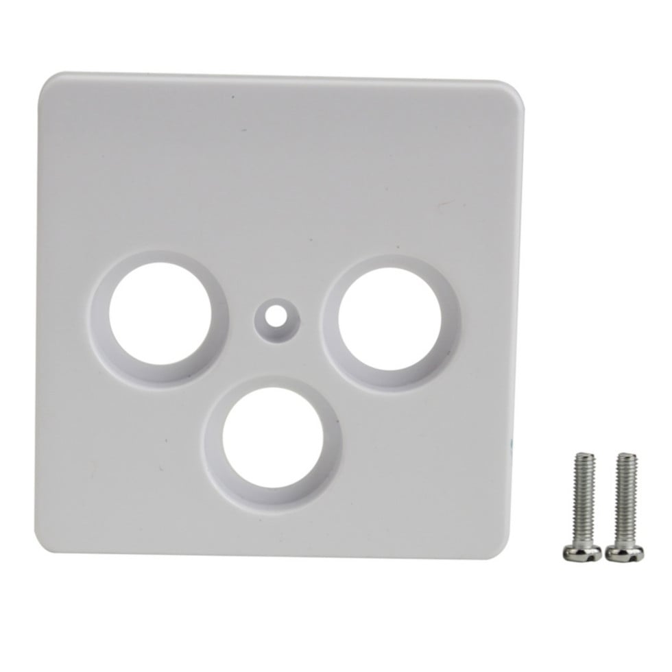 Unitec SAT/TV-Abdeckung Montreal S502 ultraweiß Unitec SAT/TV-Abdeckung Montreal S502 ultraweiß von Unitec Elektro