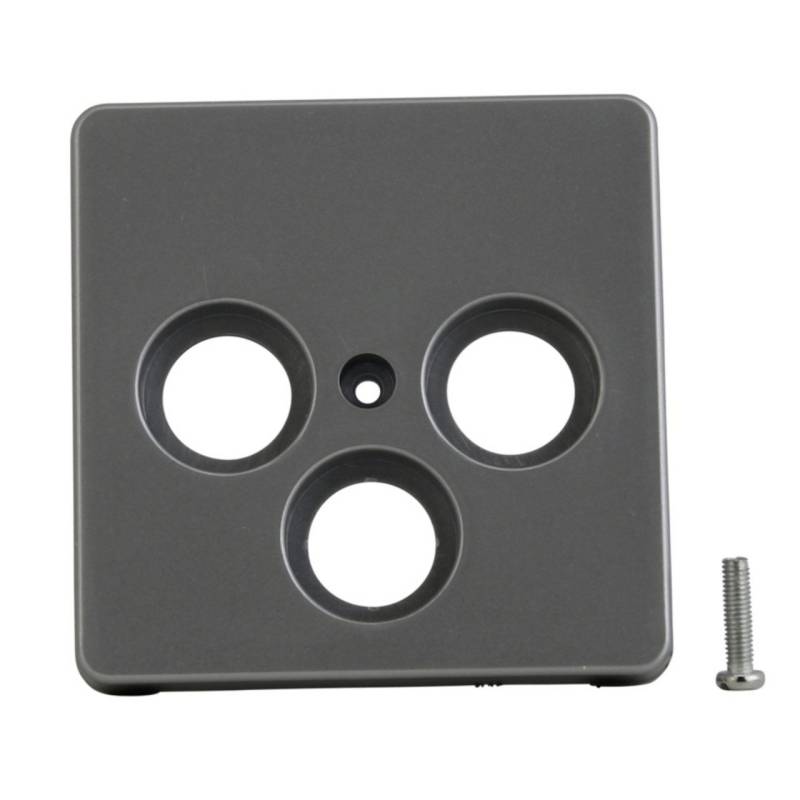 Unitec SAT/TV-Abdeckung Montreal S503 silber von Unitec Elektro