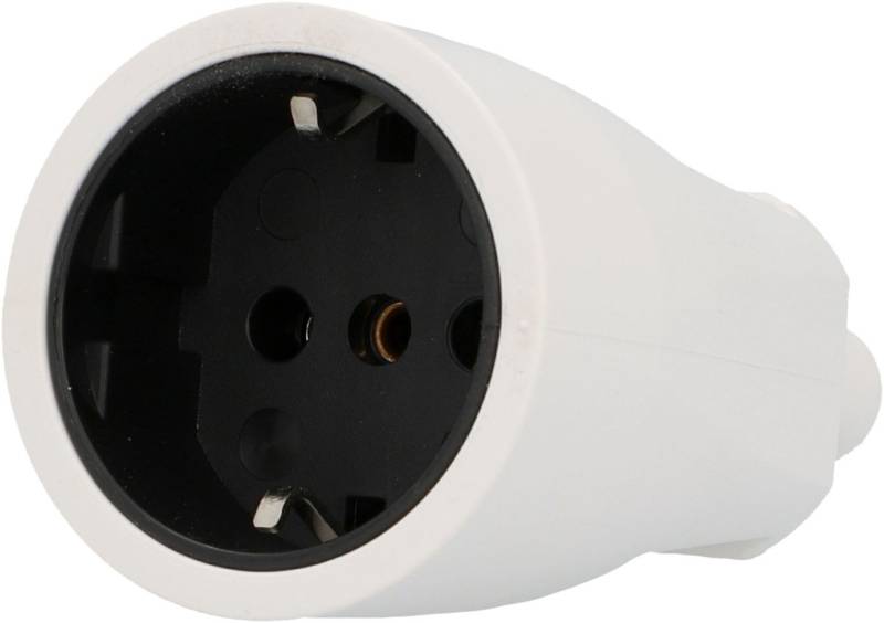 Unitec Schutzkontakt-Kupplung mit Knickschutz bruchfest weiß Unitec Schutzkontakt-Kupplung mit Knickschutz bruchfest weiß von Unitec Elektro