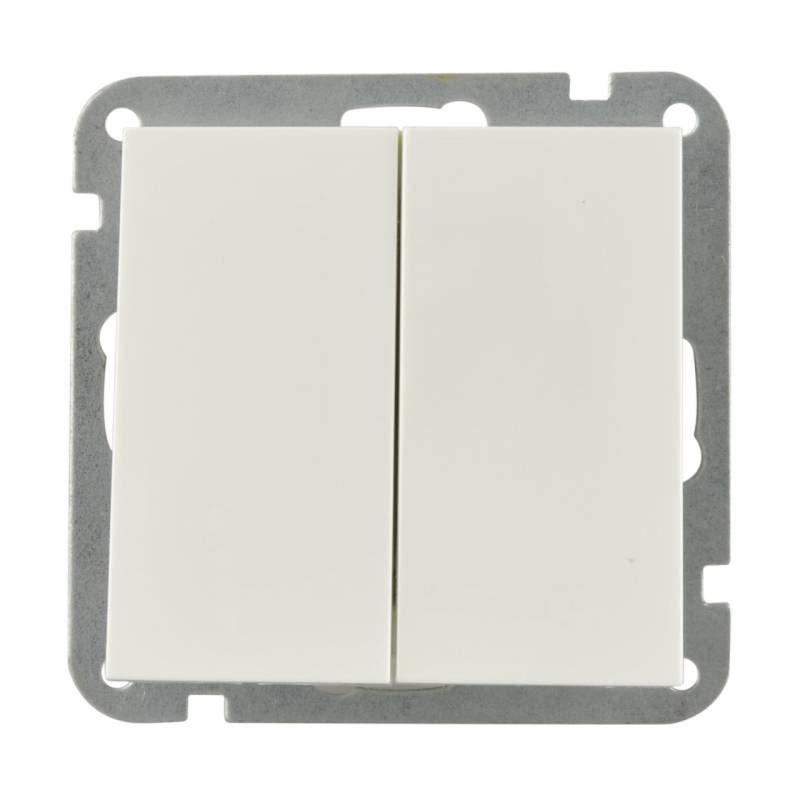 Unitec Serienschalter Melbourne mit Wippe alpinweiß Unitec Serienschalter Melbourne mit Wippe alpinweiß von Unitec Elektro