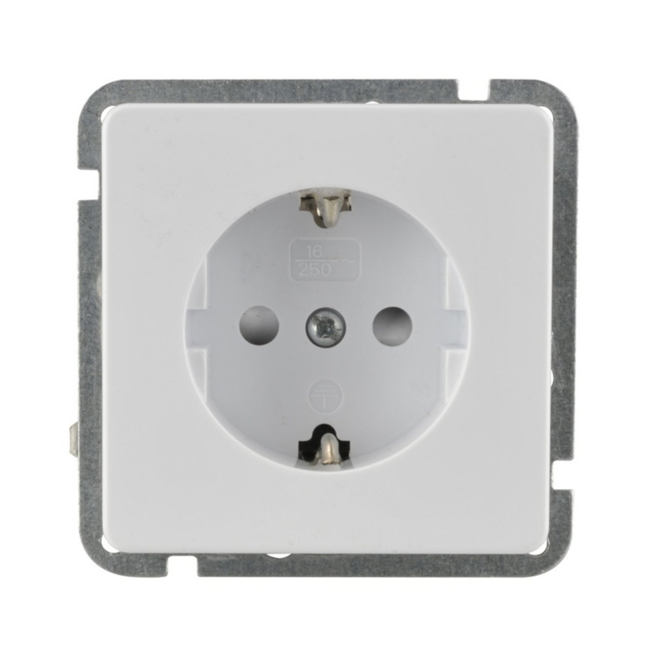 Unitec Steckdose Montreal S502 mit Kindersicherung ultraweiß von Unitec Elektro