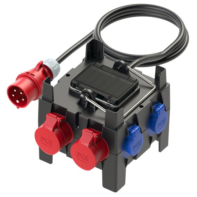 Unitec Stromverteiler IMST BV mit 2x CEE Steckdosen & 5x Steckdosen 2 m Unitec Stromverteiler IMST BV mit 2x CEE Steckdosen & 5x Steckdosen 2 m von Unitec Elektro