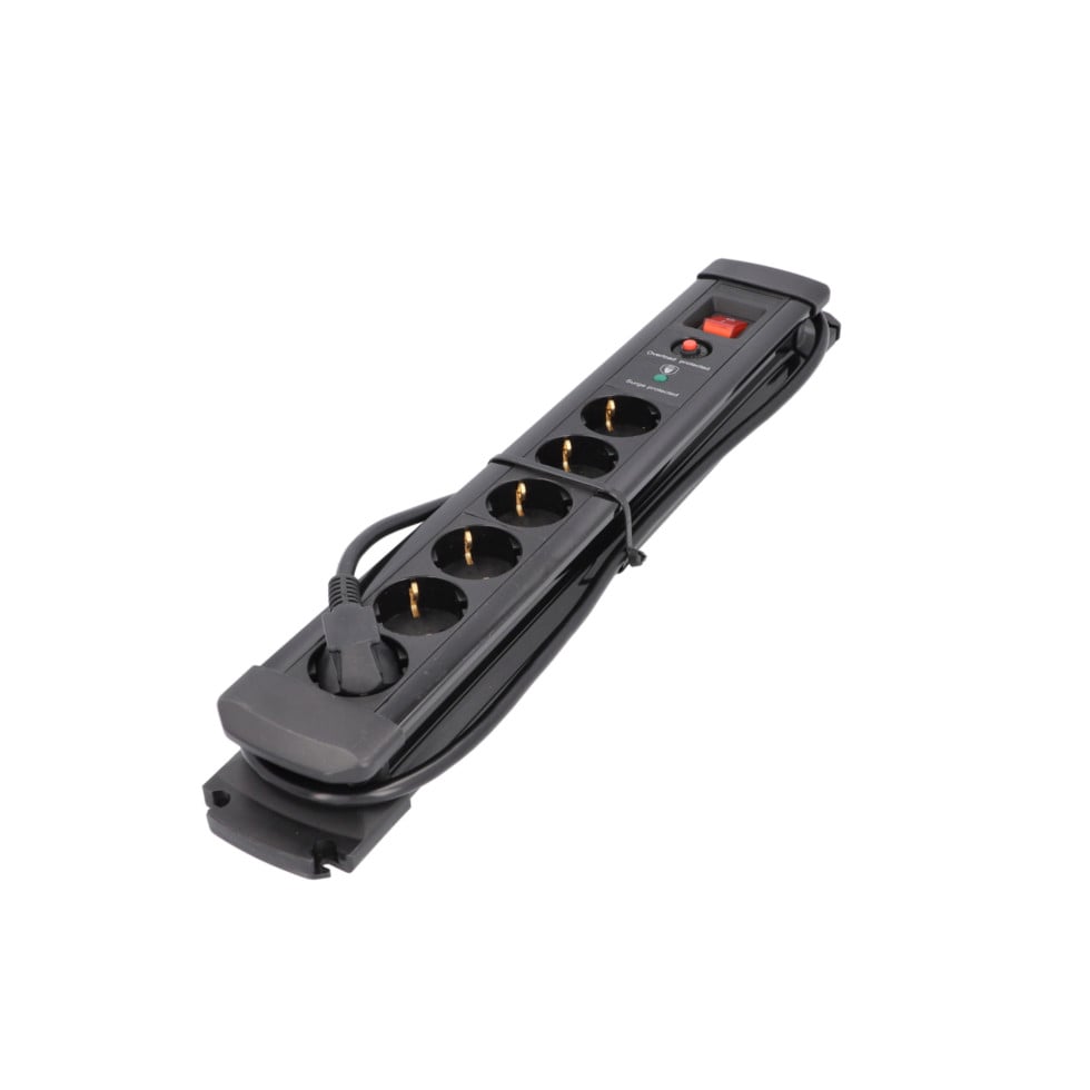 Unitec Tischsteckdose Workline 6-fach mit Schalter & Überspannungsschutz 2 m Unitec Tischsteckdose Workline 6-fach mit Schalter & Überspannungsschutz 2 m von Unitec Elektro