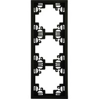 Abdeckrahmen 3f SaoPaulo S908 anthrazit Rahmen Blende - Unitec von Unitec