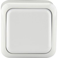 Aus- und Wechselschalter Standard weiß, Aufputz Schalter Taster - Unitec von Unitec