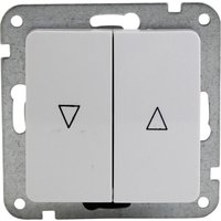 Jalousie-Taster Monaco S202 ultraweiß Schalter - Unitec von Unitec